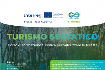Turismo Selvatico: il GAL lancia un corso di formazione turistica per valorizzare le foreste